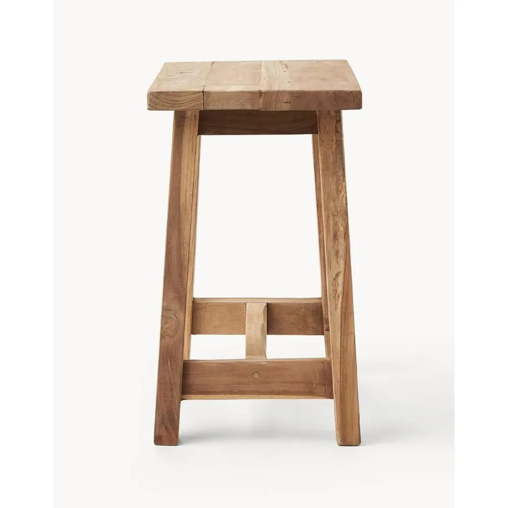 Sgabello In Legno Di Teak Lawas*Westwing Collection Outlet