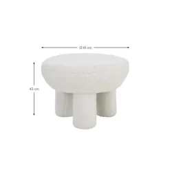 Sgabello In Teddy Bigfant*Ellos Home Best