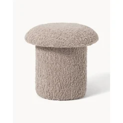 Sgabello In Teddy Shroom*Westwing Collection Fashion