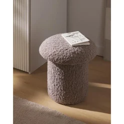 Sgabello In Teddy Shroom*Westwing Collection Fashion