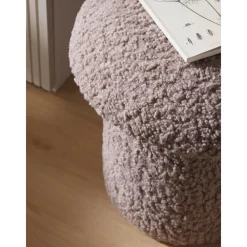 Sgabello In Teddy Shroom*Westwing Collection Fashion