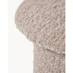 Sgabello In Teddy Shroom*Westwing Collection Fashion