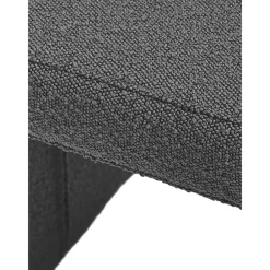 Sgabello In Tessuto Boucle Grigio Penelope*Westwing Collection New