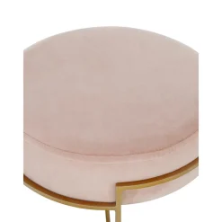 Sgabello In Velluto Con Struttura In Metallo Madeleine*Westwing Collection Sale