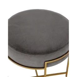 Sgabello In Velluto Con Struttura In Metallo Madeleine*Westwing Collection Best