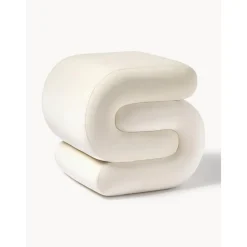 Sgabello In Velluto Merle*Westwing Collection Outlet