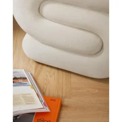 Sgabello In Velluto Merle*Westwing Collection Outlet