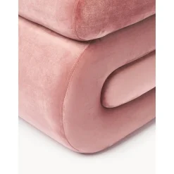 Sgabello In Velluto Merle*Westwing Collection Discount