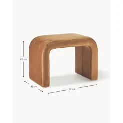 Sgabello In Velluto Penelope*Westwing Collection Fashion