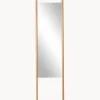 Specchio Angolare Da Appoggio Con Montanti In Legno Di Rovere Elin