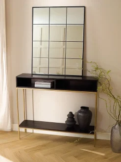 Specchio Angolare Da Parete Look Finestra Clarita