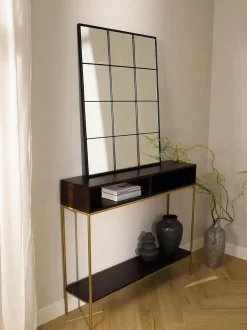 Specchio Angolare Da Parete Look Finestra Clarita