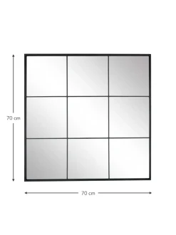 Specchio Angolare Da Parete Look Finestra Clarita