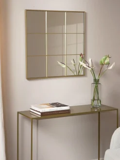 Specchio Angolare Da Parete Effetto Finestra Clarita