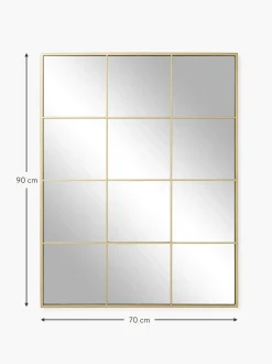 Specchio Angolare Da Parete Effetto Finestra Clarita