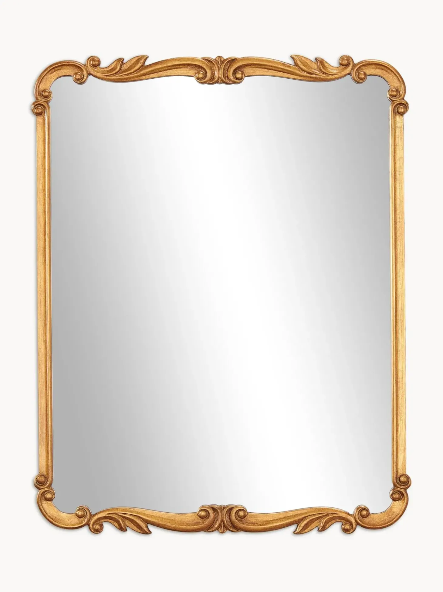 Specchio Barocco Rettangolare Da Parete Francesca