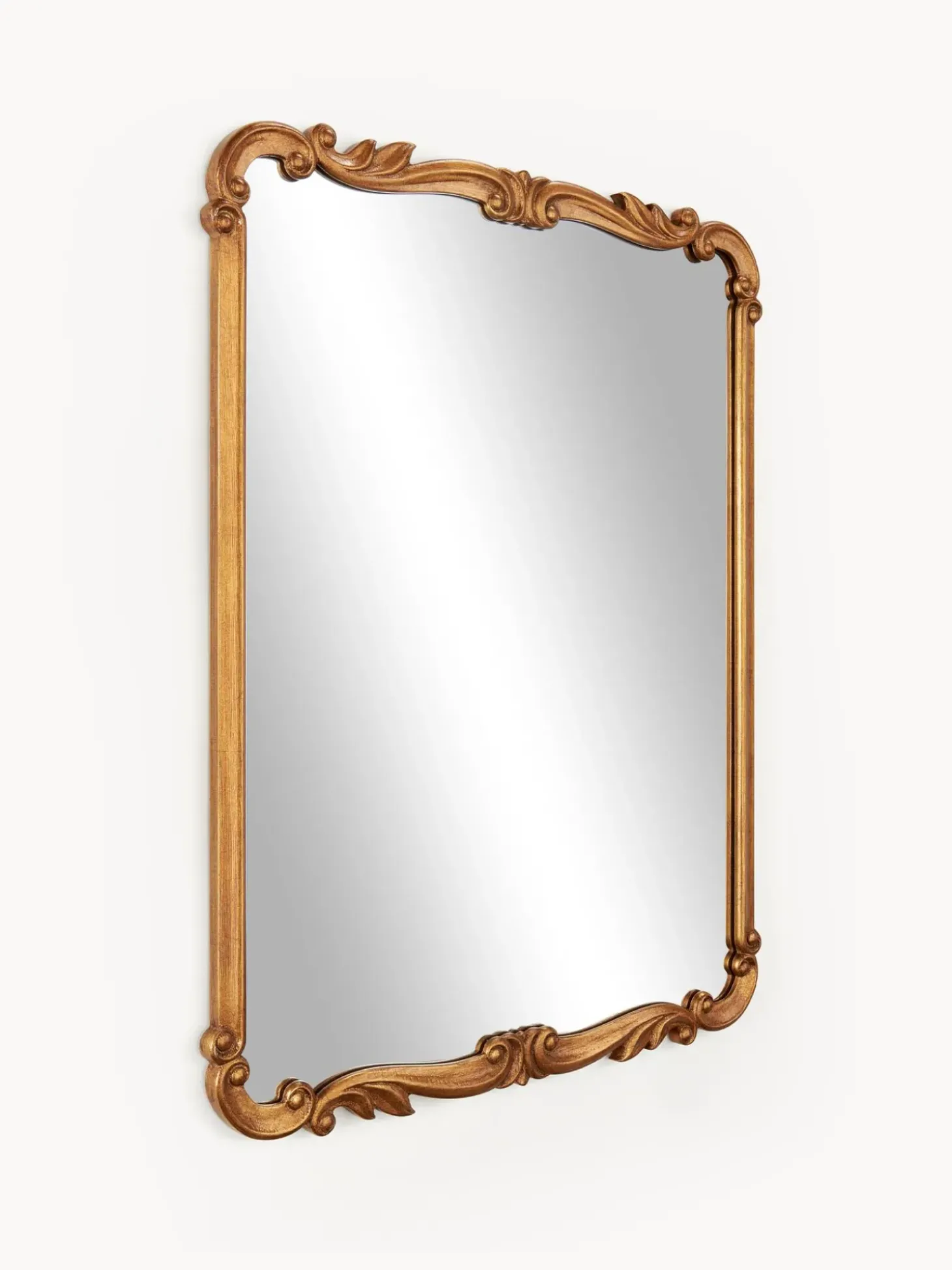 Specchio Barocco Rettangolare Da Parete Francesca