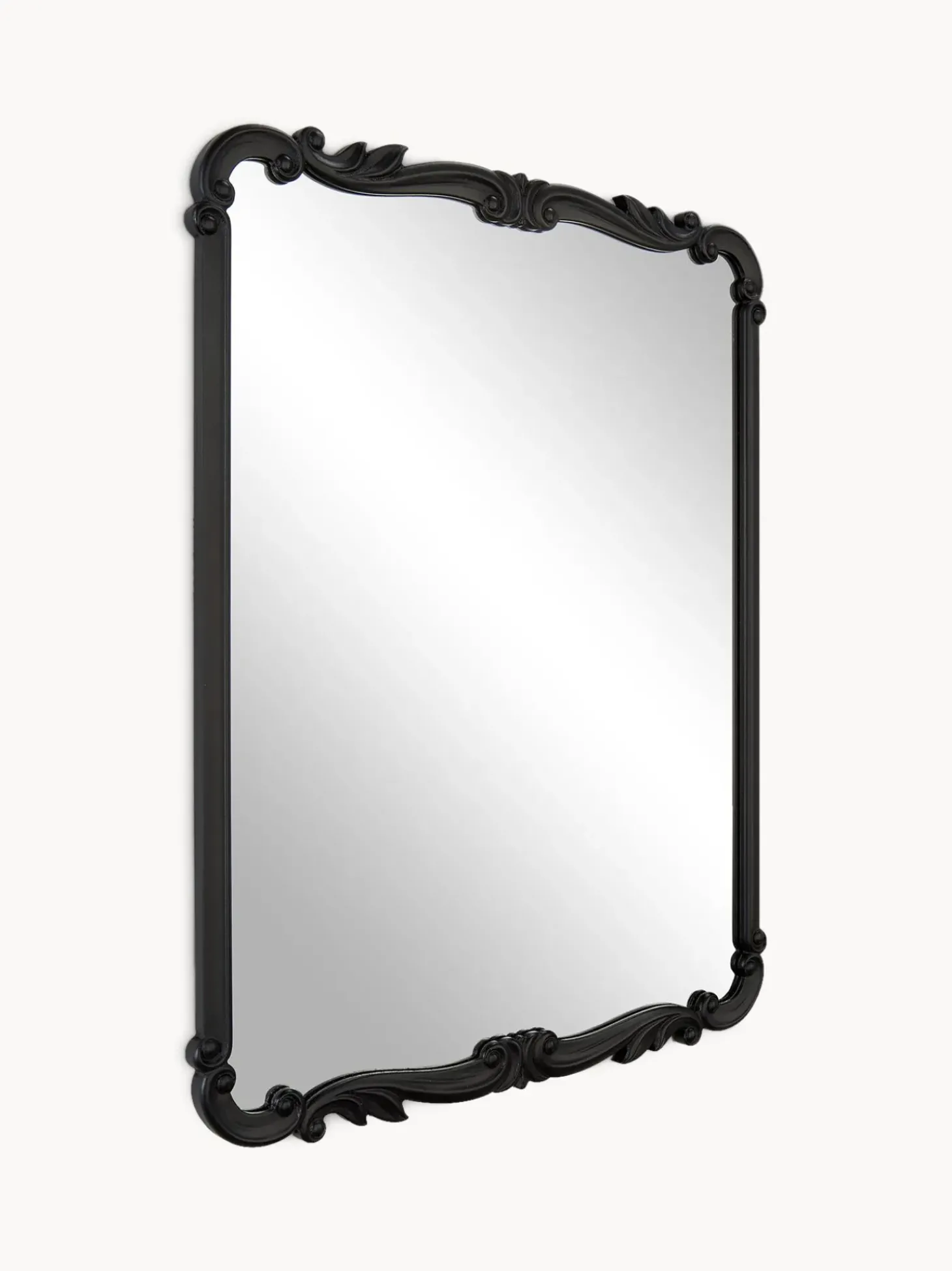 Specchio Barocco Rettangolare Da Parete Francesca