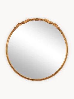 Specchio Barocco Rotondo Da Parete Francesca