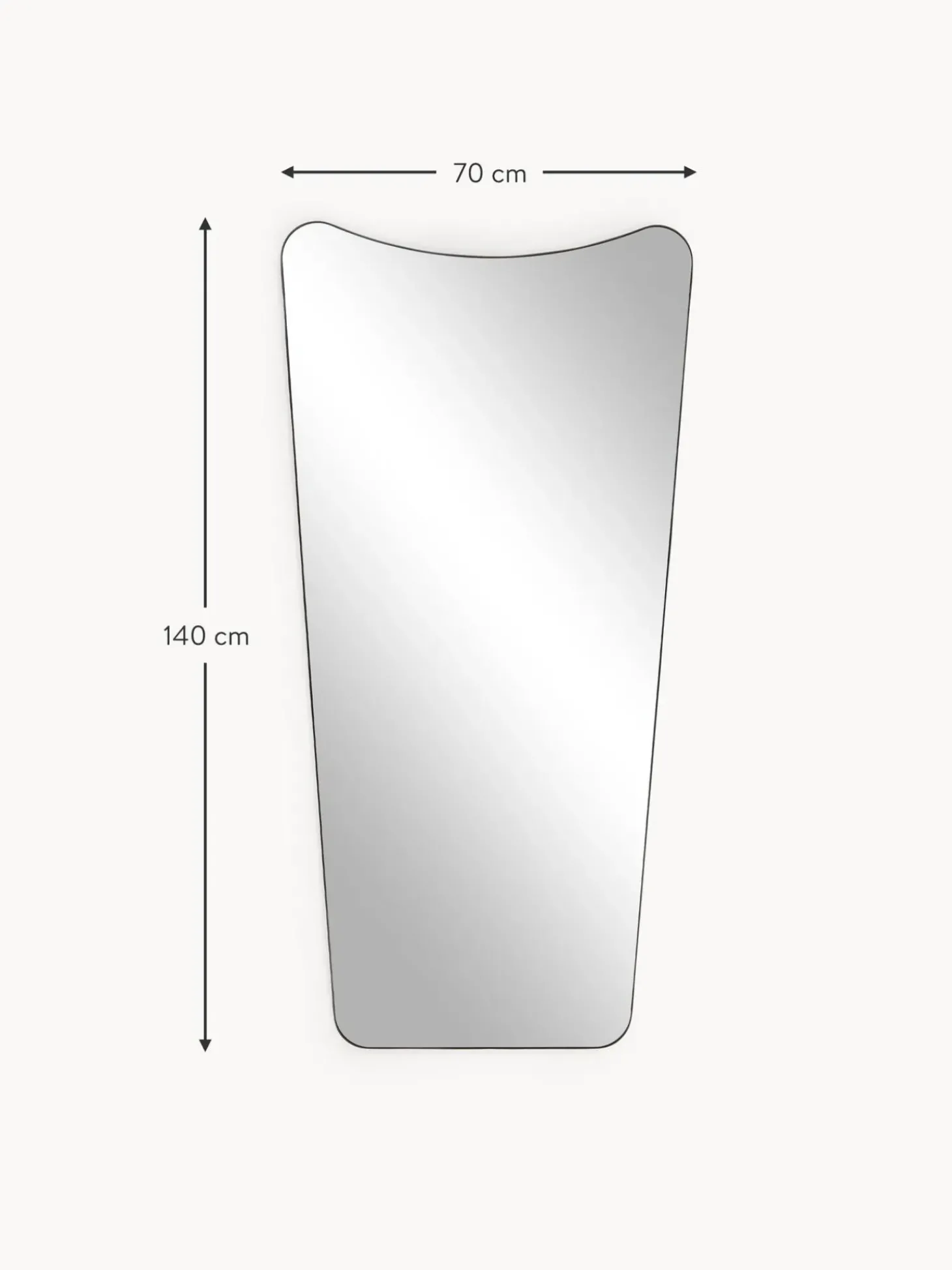 Specchio Da Parete Goldie