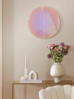 Specchio Da Parete Iridescente Ruby