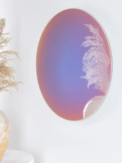 Specchio Da Parete Iridescente Ruby