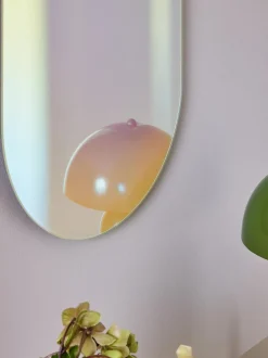 Specchio Da Parete Iridescente Ruby