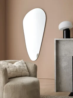 Specchio Da Parete Senza Cornice In Forma Organica Dripp