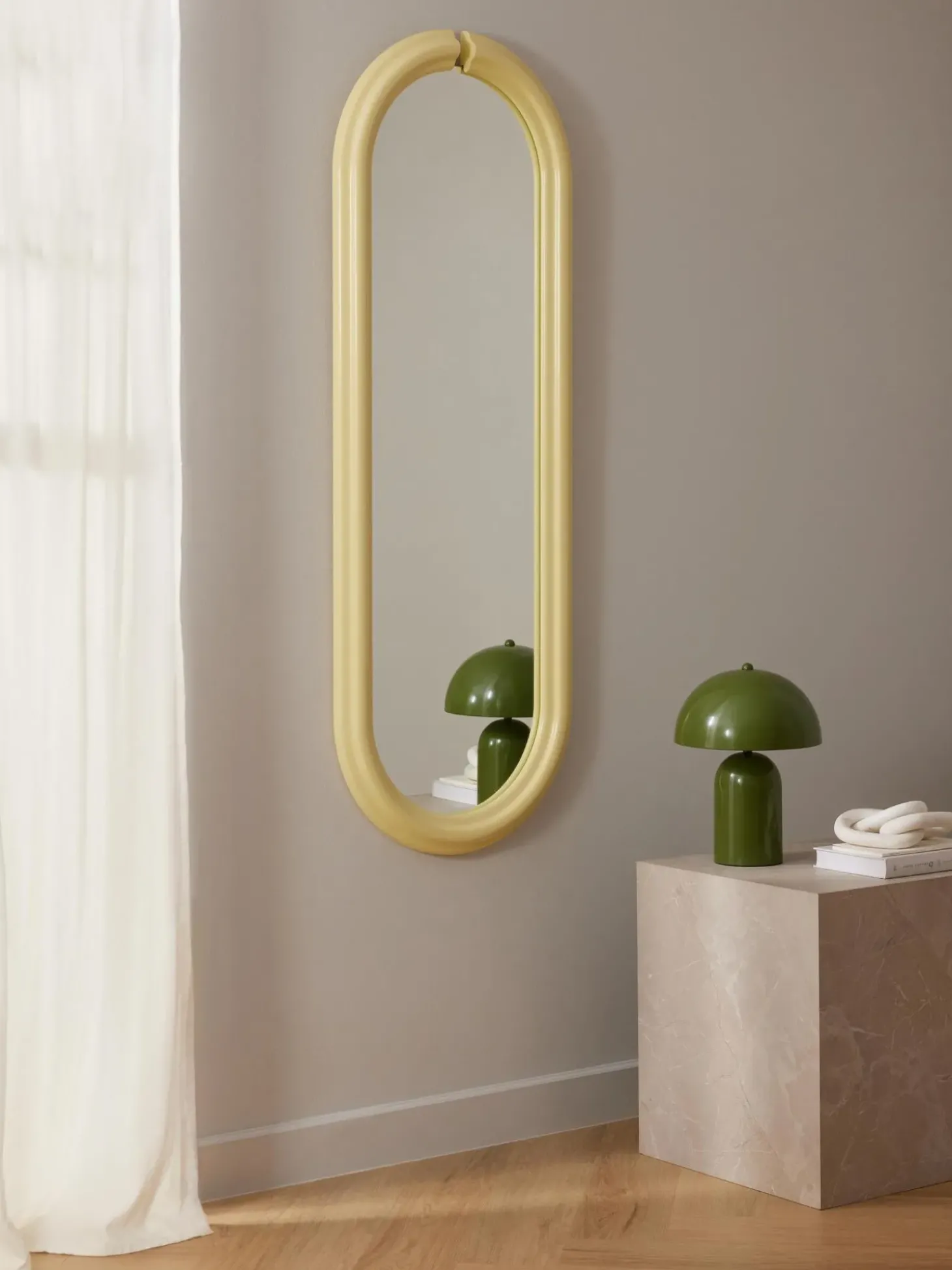 Specchio Ovale Alto Mael