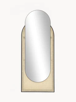 Specchio Ovale Da Parete Con Intreccio Viennese Esma