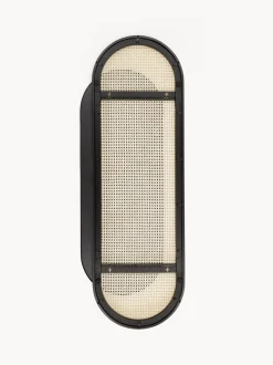 Specchio Ovale Da Parete Con Intreccio Viennese Esma