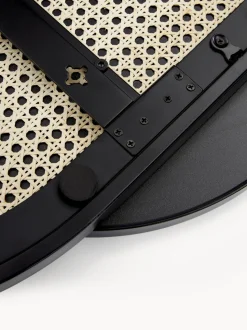 Specchio Ovale Da Parete Con Intreccio Viennese Esma