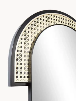 Specchio Ovale Da Parete Con Intreccio Viennese Esma