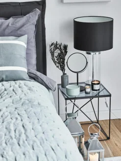 Specchio Per Trucco Rotondo Con Ingrandimento E Base In Metallo Classic