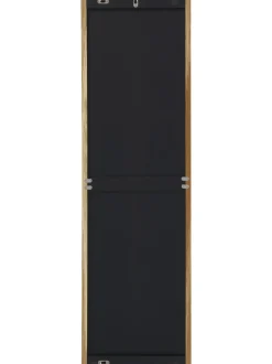 Specchio Rettangolare Da Parete Con Cornice In Legno Di Quercia Marrone Avery