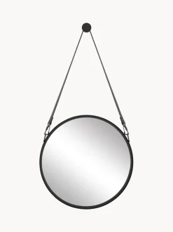 Specchio Rotondo Da Parete Con Cinghia Per Appenderlo Liz