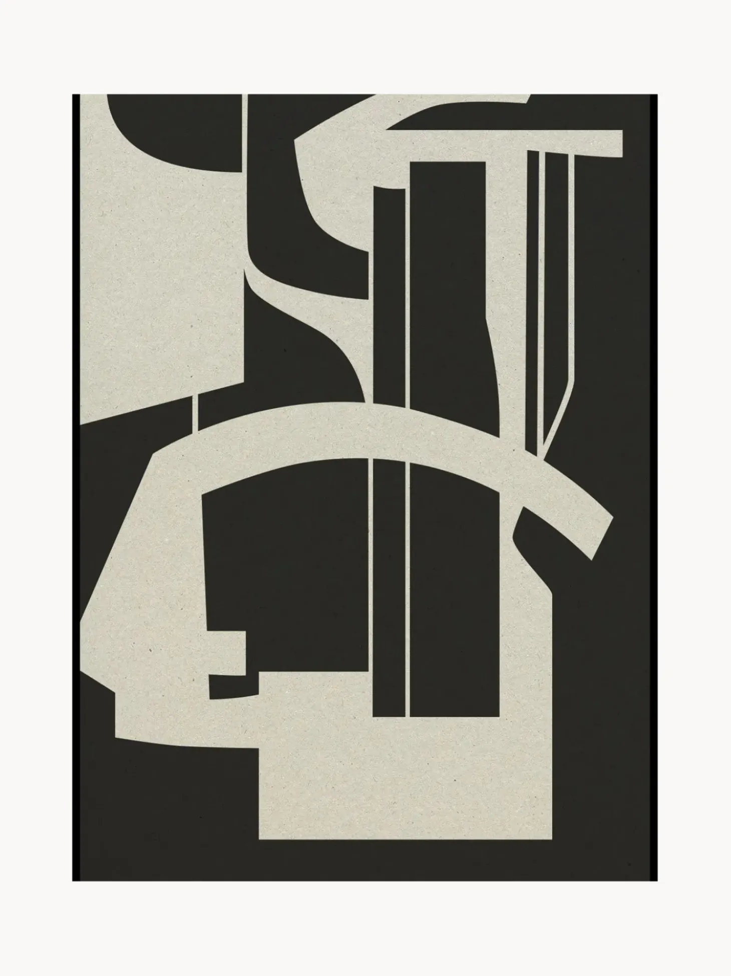 Stampa Digitale Incorniciata Silhouette