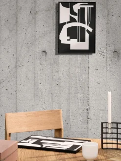 Stampa Digitale Incorniciata Silhouette