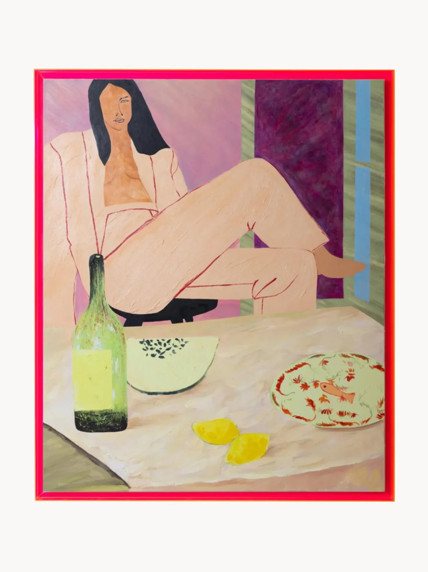 Stampa Su Tela Con Cornice Get Your Groove On