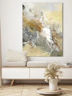 Stampa Su Tela Dipinta A Mano Sunny Days