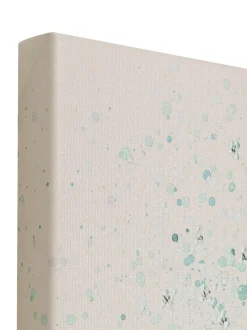 Stampa Su Tela Dipinta A Mano Flower Boat