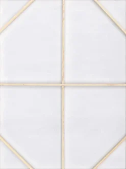 Stampa Su Tela Dipinta A Mano Con Cornice In Legno Abstract Horizon