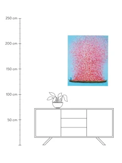 Stampa Su Tela Flower Boat