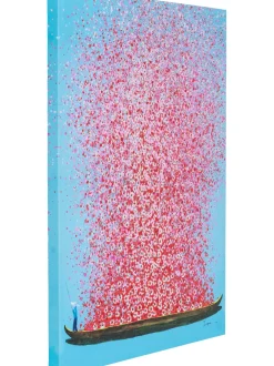 Stampa Su Tela Flower Boat