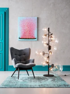 Stampa Su Tela Flower Boat