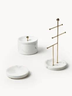 Stand Portagioie Con Base In Marmo Selina