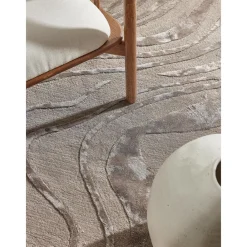 Tappeto A Pelo Corto Fatto A Mano Con Motivo A Rilievo Winola*Westwing Collection Clearance