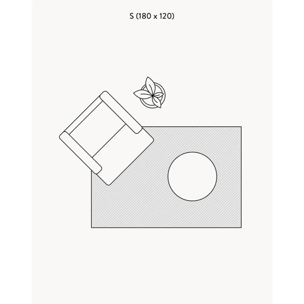 Tappeto A Pelo Corto Tessuto A Mano Willow*Westwing Collection Online