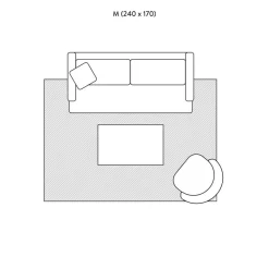 Tappeto Di Design In Lana Taftato A Mano Ometri*Linie Design Online