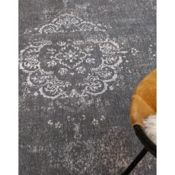 Tappeto In Ciniglia Medaillon*Louis de Poortere New